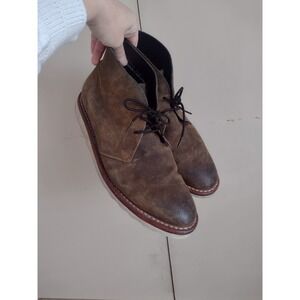 Thursday Boot Company Chukka Boots Mens 11 Brown Classic Leather Safari Patina